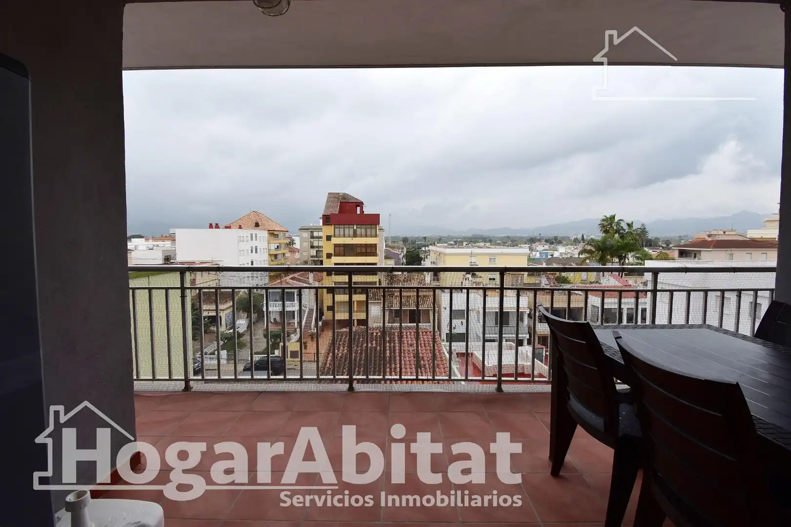Terraza de Ático en venta en Bellreguard con Aire acondicionado, Calefacción y Parquet
