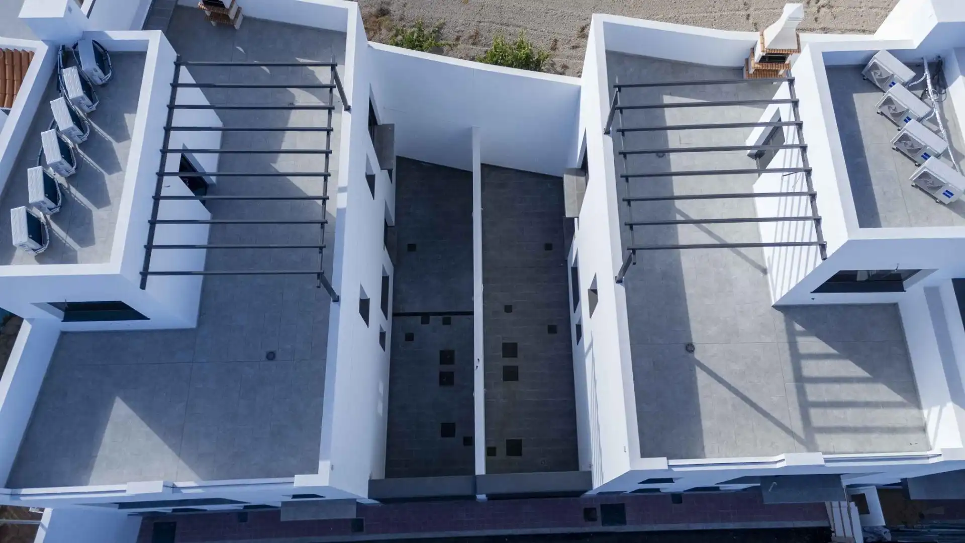 Vista exterior de Casa adosada en venta en San Miguel de Abona con Aire acondicionado, Jardín privado y Terraza