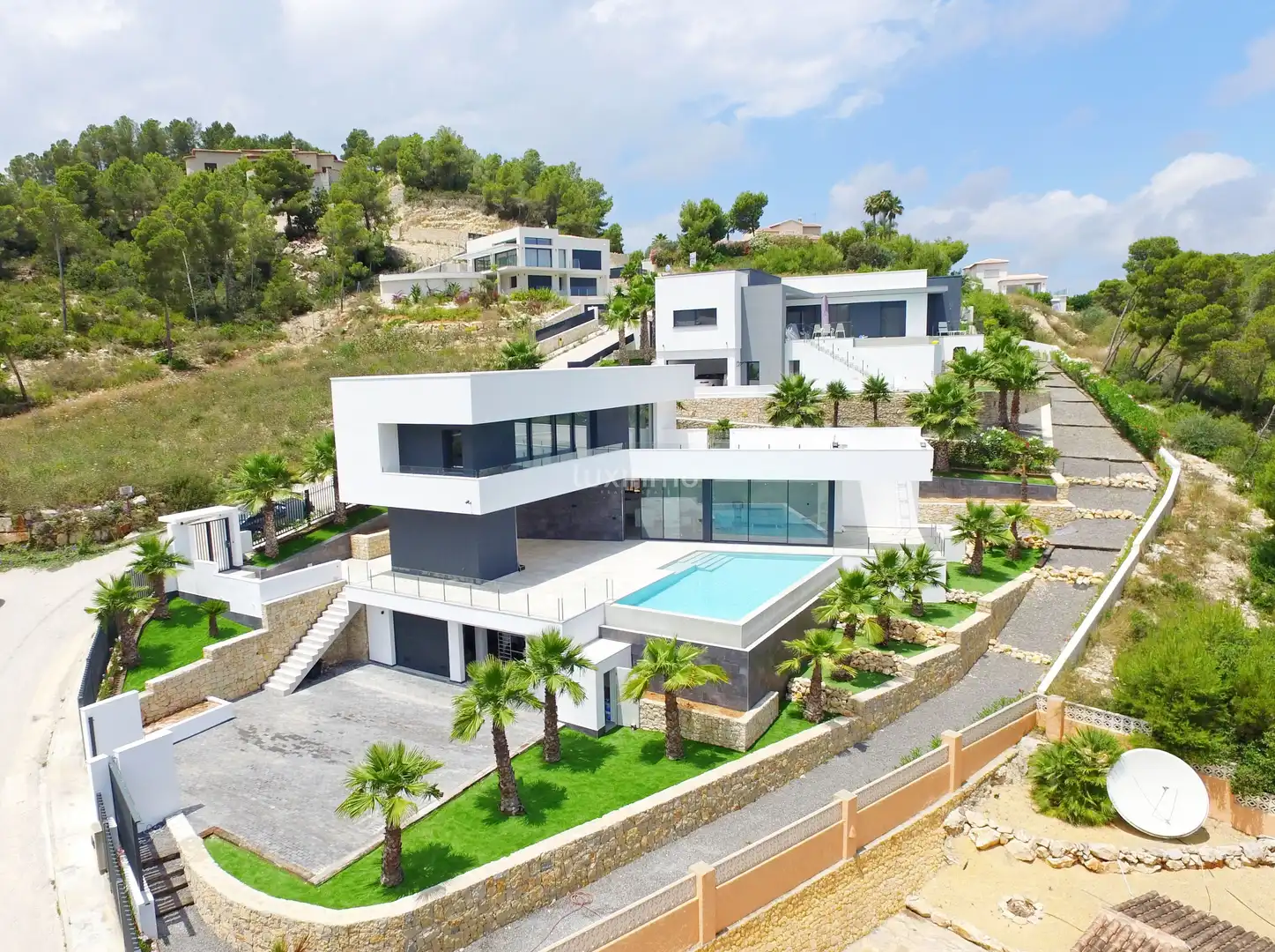 Exterior view of Houses for sale in Jávea / Xàbia  with Air Conditioner, Heating and Private garden