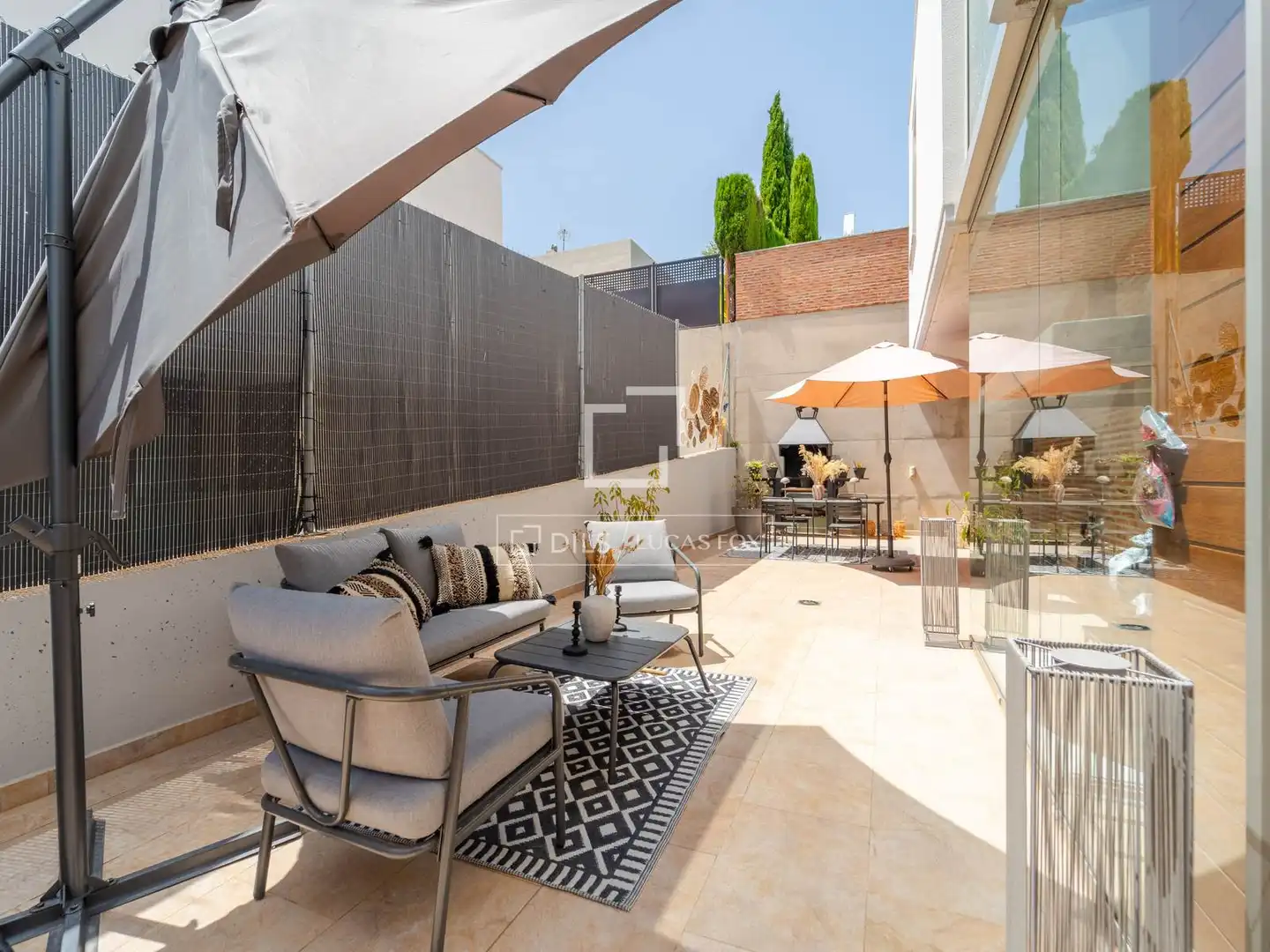 Terrassa de Casa o xalet en venda en Bétera amb Aire condicionat, Jardí privat i Terrassa