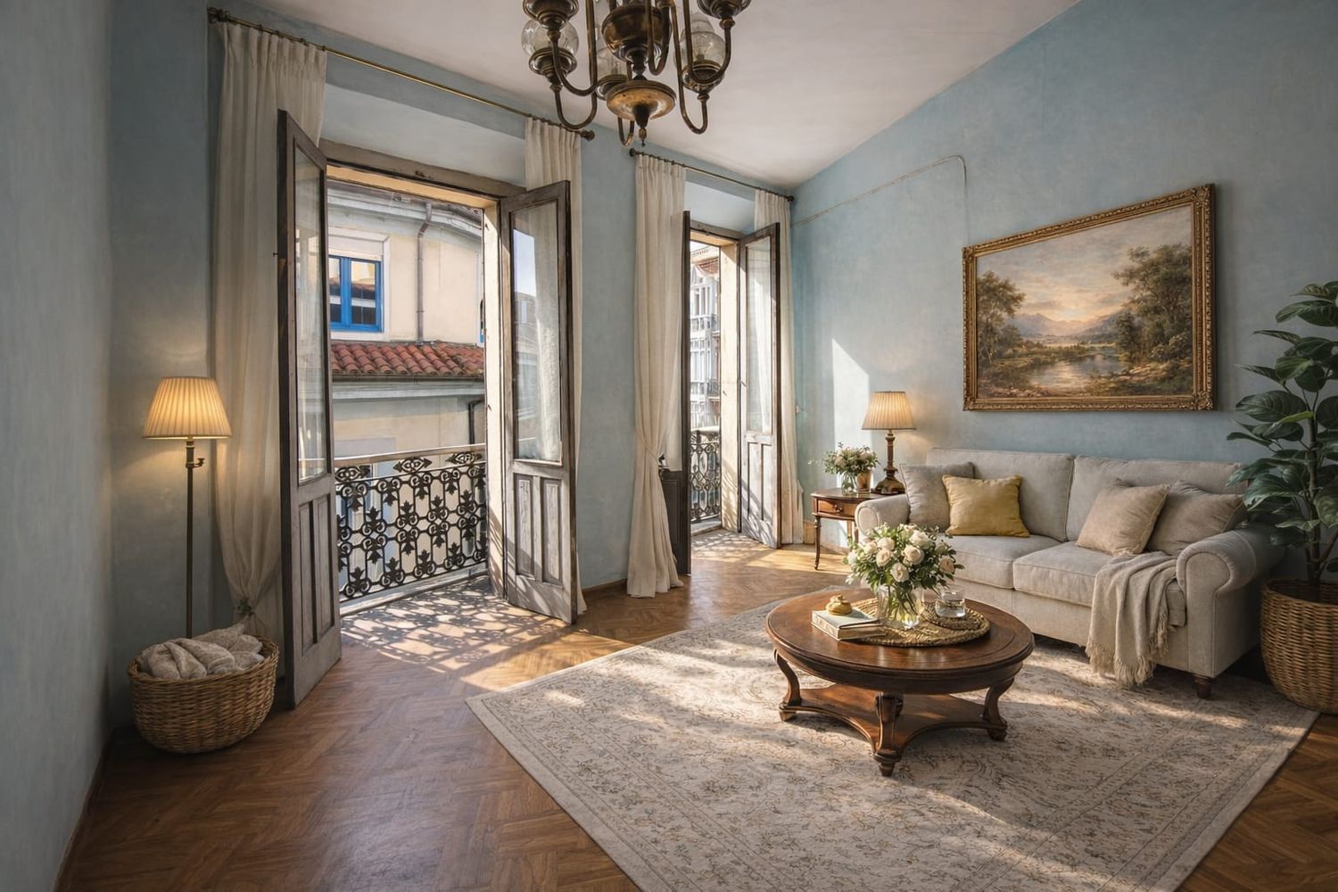 Living room of Flat for sale in Oviedo   with Swimming Pool