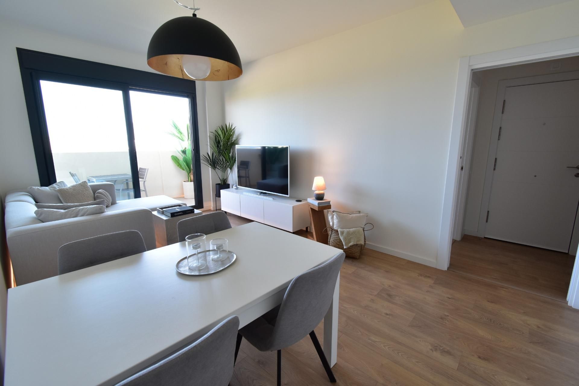 Living room of Flat for sale in Sant Adrià de Besòs  with Air Conditioner, Heating and Private garden