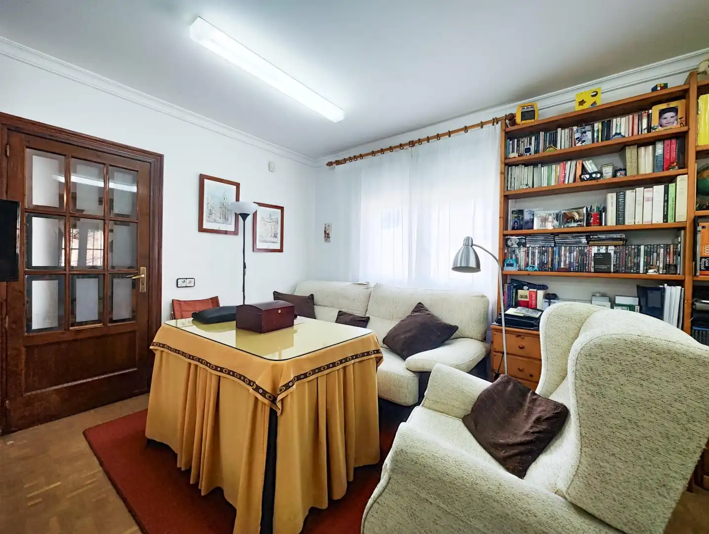 Living room of Houses for sale in Puertollano  with Air Conditioner, Heating and Private garden