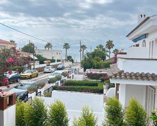 Exterior view of Single-family semi-detached for sale in Cambrils  with Air Conditioner, Private garden and Terrace