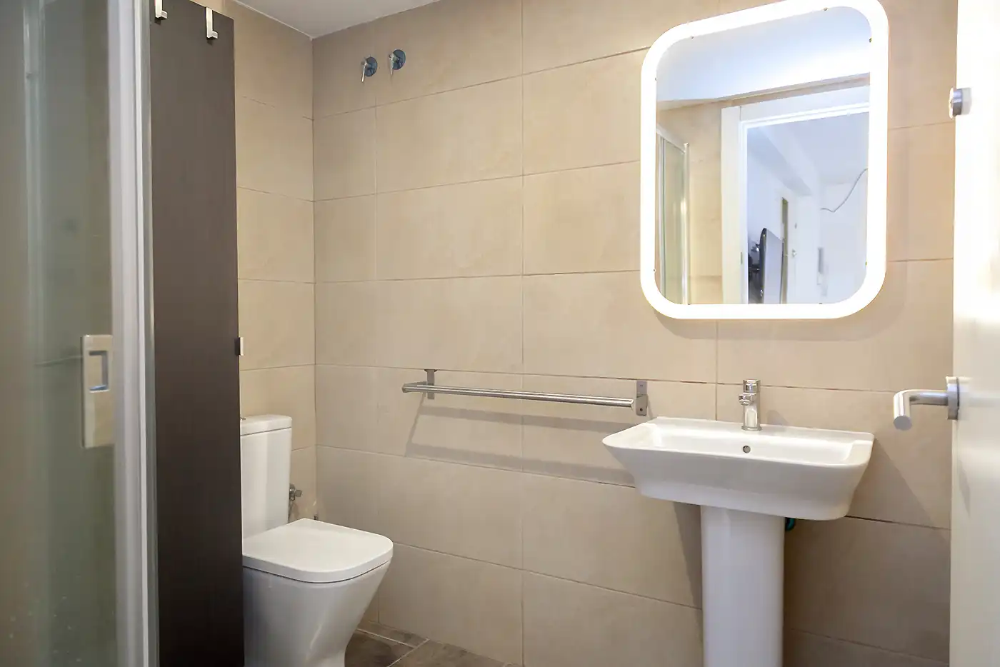 Bany de Dúplex en venda en Barcelona amb Aire condicionat, Calefacció i Terrassa