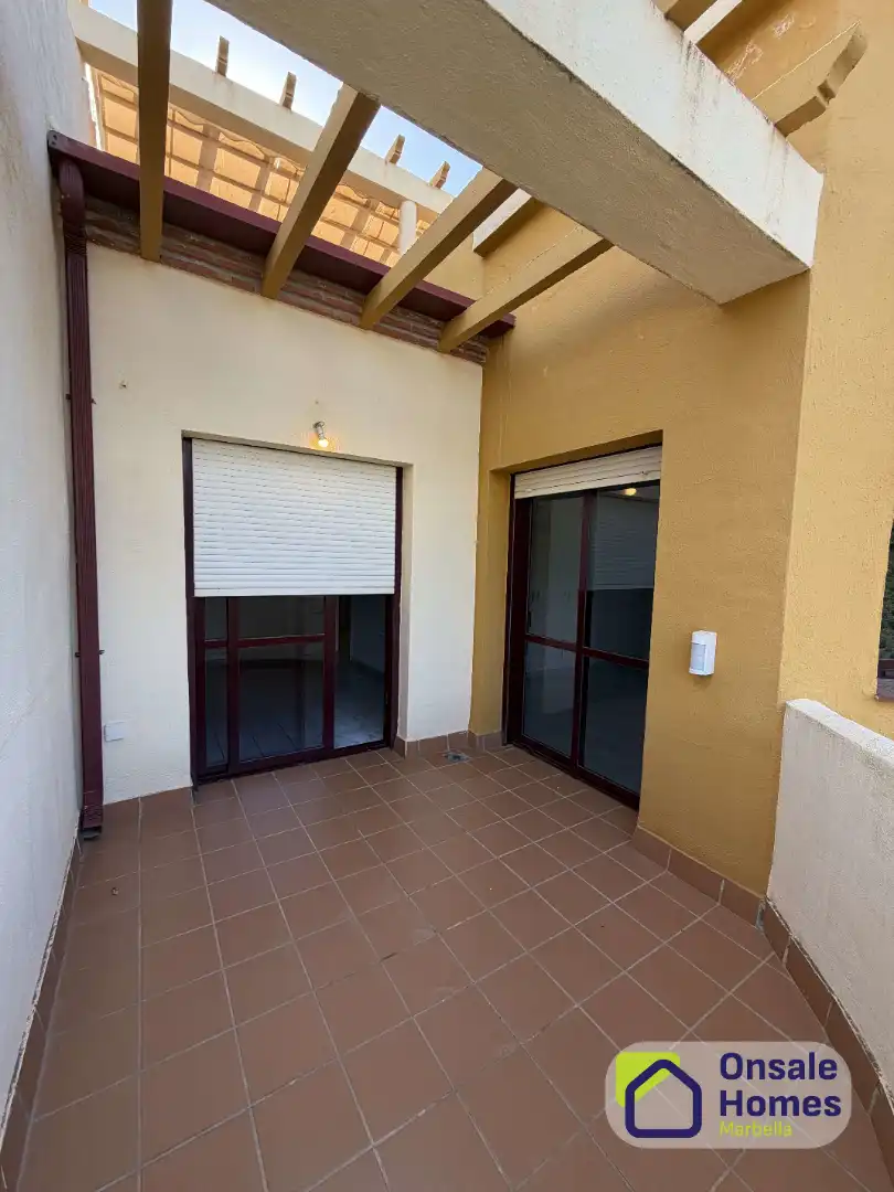 Terraza de Casa adosada en venta en Marbella con Aire acondicionado, Jardín privado y Terraza