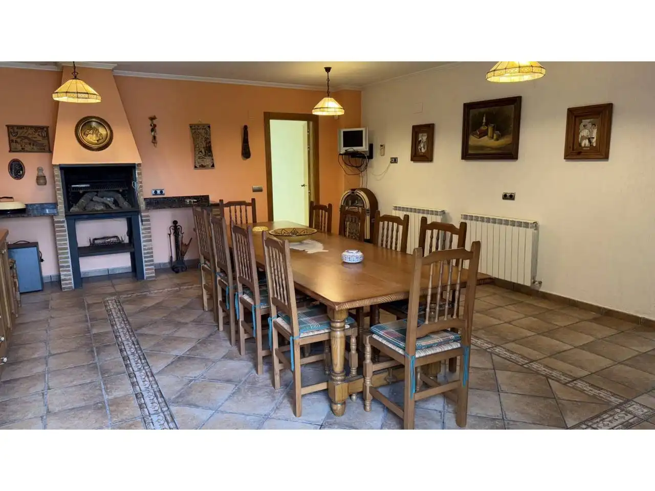 Dining room of Houses for sale in Urdiain  with Heating, Private garden and Terrace