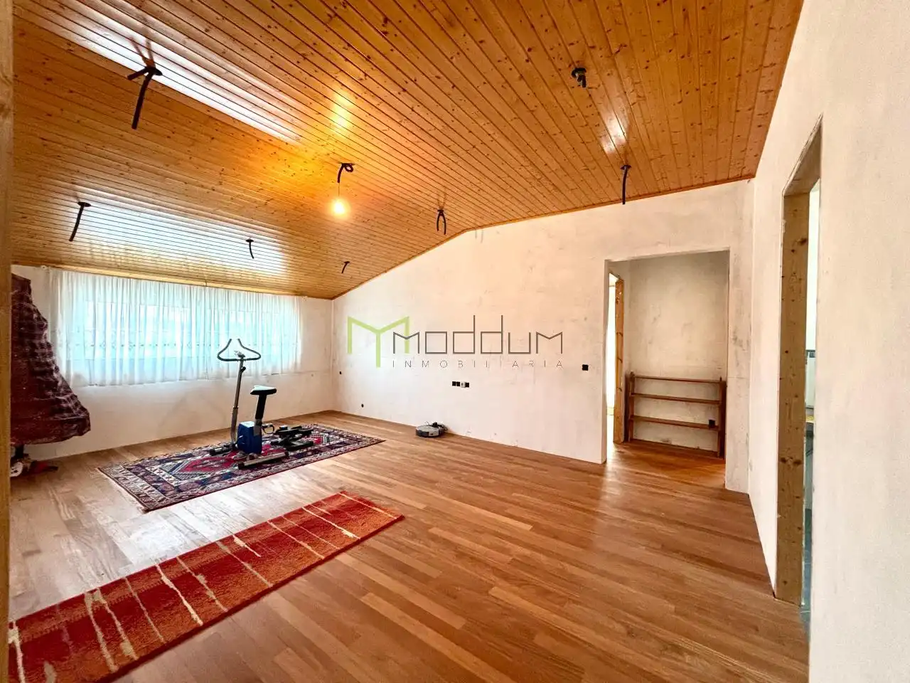 Sala de estar de Casa o chalet en venta en Ames con Calefacción, Jardín privado y Parquet
