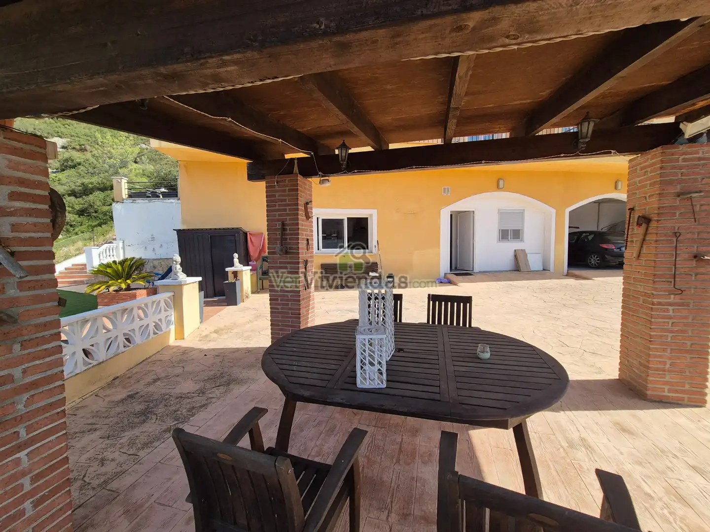 Terraza de Casa o chalet en venta en Olesa de Bonesvalls con Aire acondicionado, Calefacción y Jardín privado