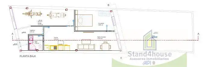 Wohnung zum Verkauf in Calañas mit Heizung, Abstellraum und Möbliert