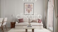 Living room of Flat for sale in  Madrid Capital  with Air Conditioner, Heating and Terrace