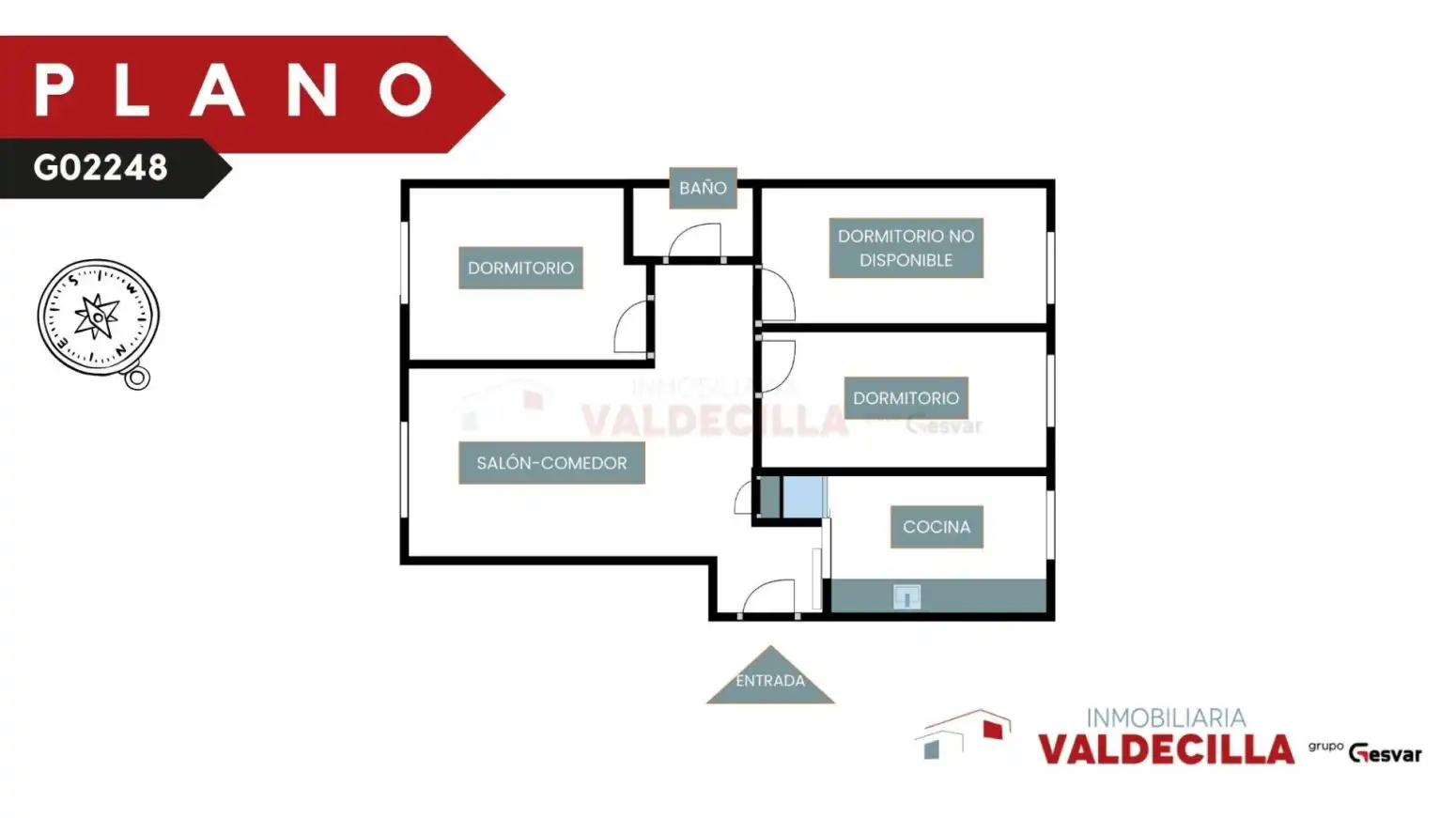 Piso de alquiler en Santander con Calefacción, Parquet y Amueblado