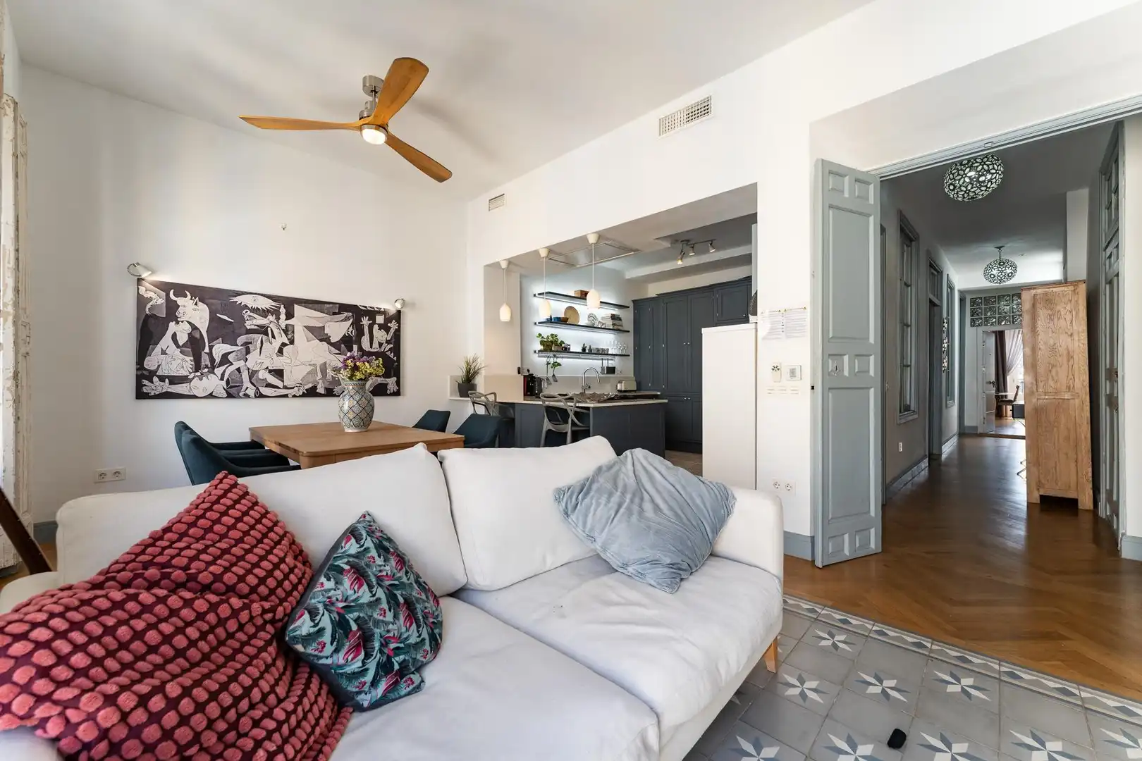 Living room of Flat for sale in Málaga  with Heating