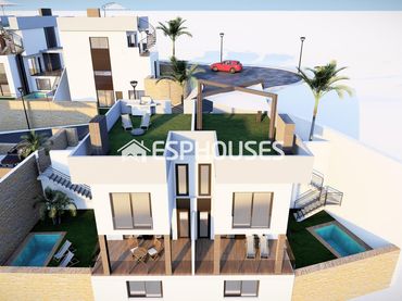 Casa bifamiliare con balcone in vendita a Algorfa