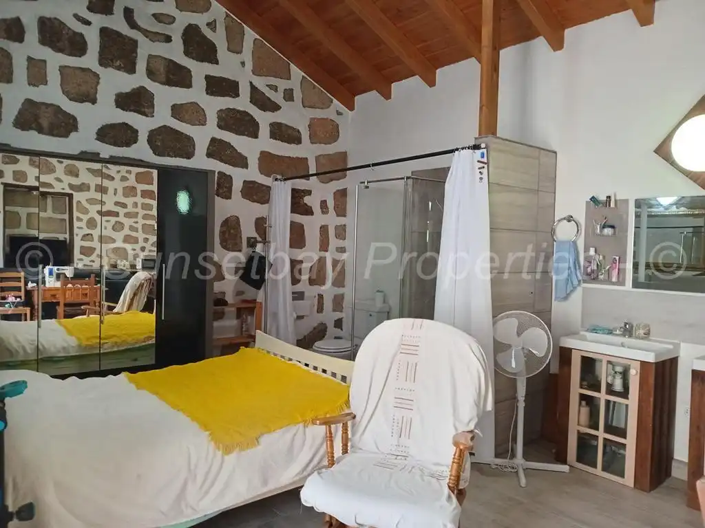 Habitación de Finca rústica en venta en Granadilla de Abona con Jardín privado, Terraza y Piscina