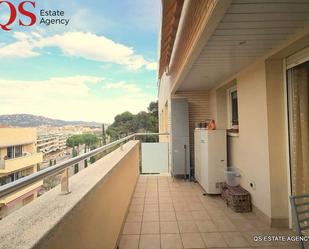 Balcony of Attic for sale in Lloret de Mar  with Air Conditioner, Terrace and Balcony