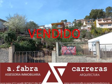 Terreny residencial en venda a Cervelló