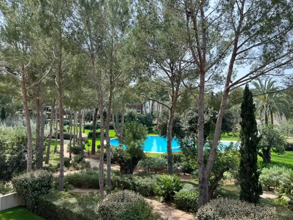 Jardín de Apartamento de alquiler en Calvià con Aire acondicionado, Jardín privado y Terraza