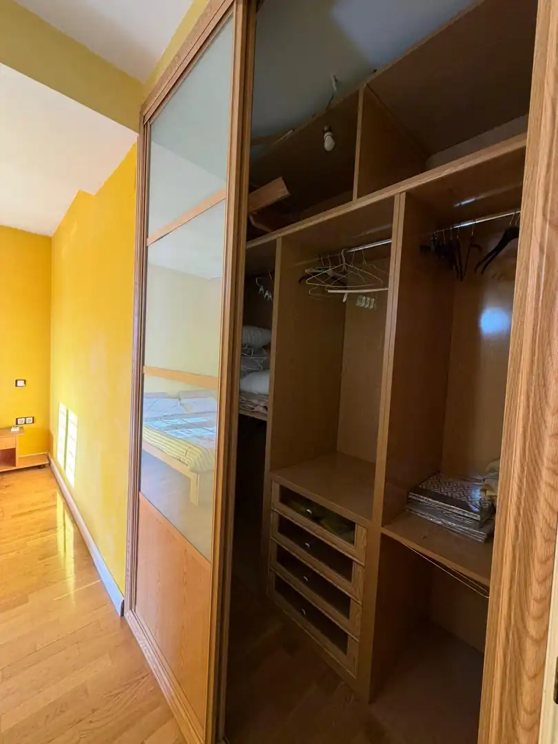 Bedroom of Attic for rent in Madrid  with Air Conditioner, Heating and Furnished