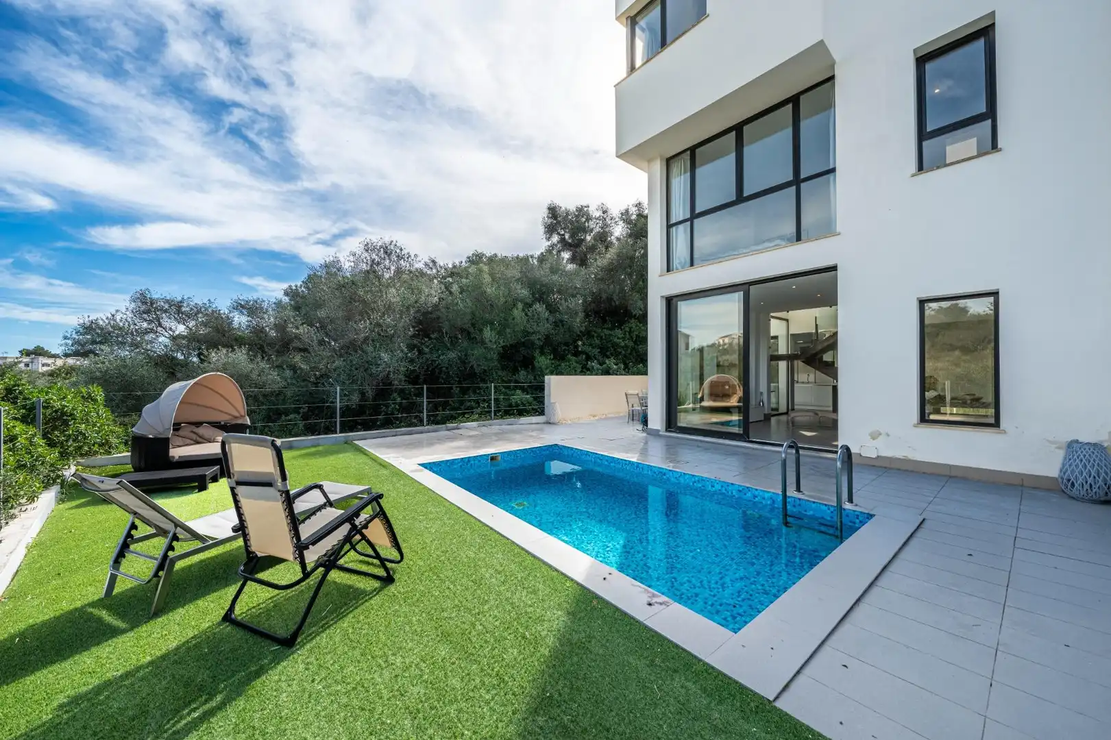 Piscina de Casa o xalet en venda en Portocolom