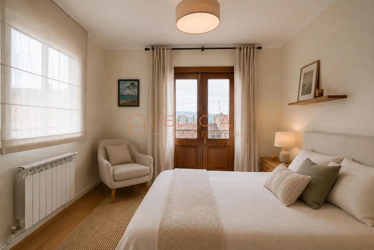 Bedroom of Houses for sale in Vigo   with Heating, Terrace and Storage room
