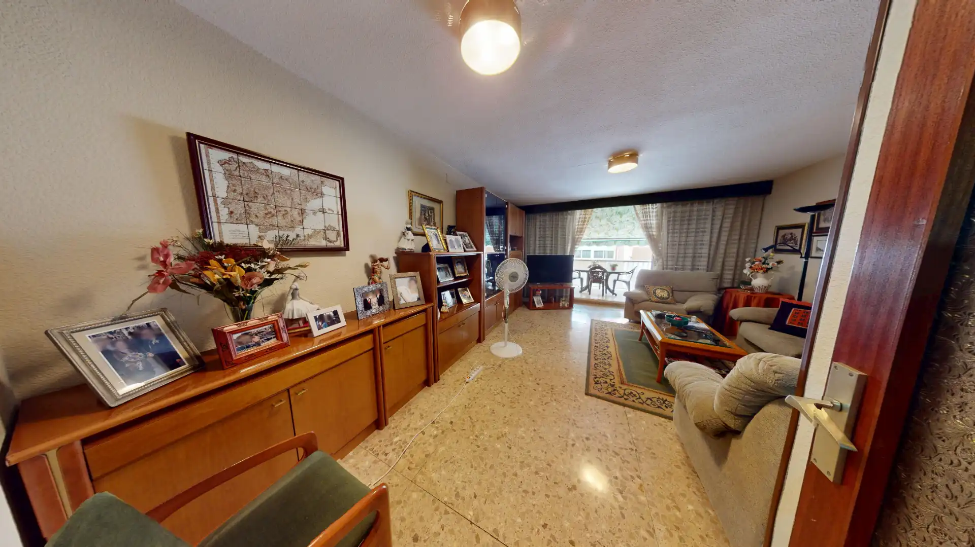Sala de estar de Casa o chalet en venta en Alicante / Alacant con Aire acondicionado, Jardín privado y Terraza