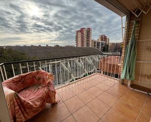 Balcony of Flat for sale in  Barcelona Capital  with Air Conditioner, Heating and Furnished