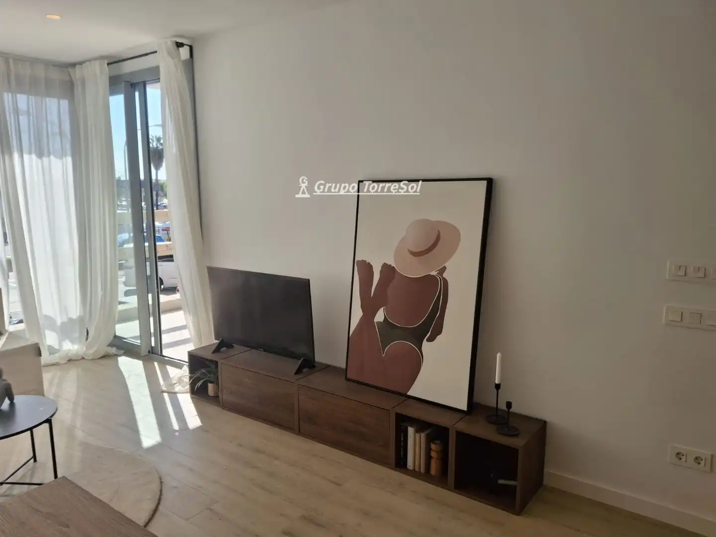 Sala d'estar de Pis en venda en Cubelles amb Aire condicionat, Calefacció i Terrassa