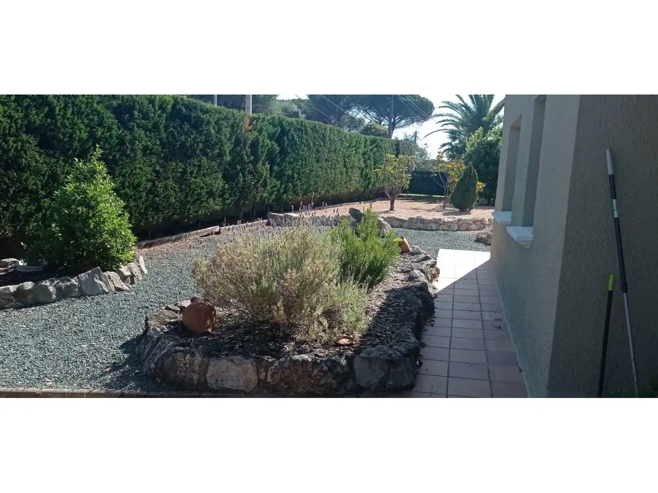 Jardí de Casa o xalet en venda en Caldes de Malavella amb Aire condicionat, Calefacció i Jardí privat