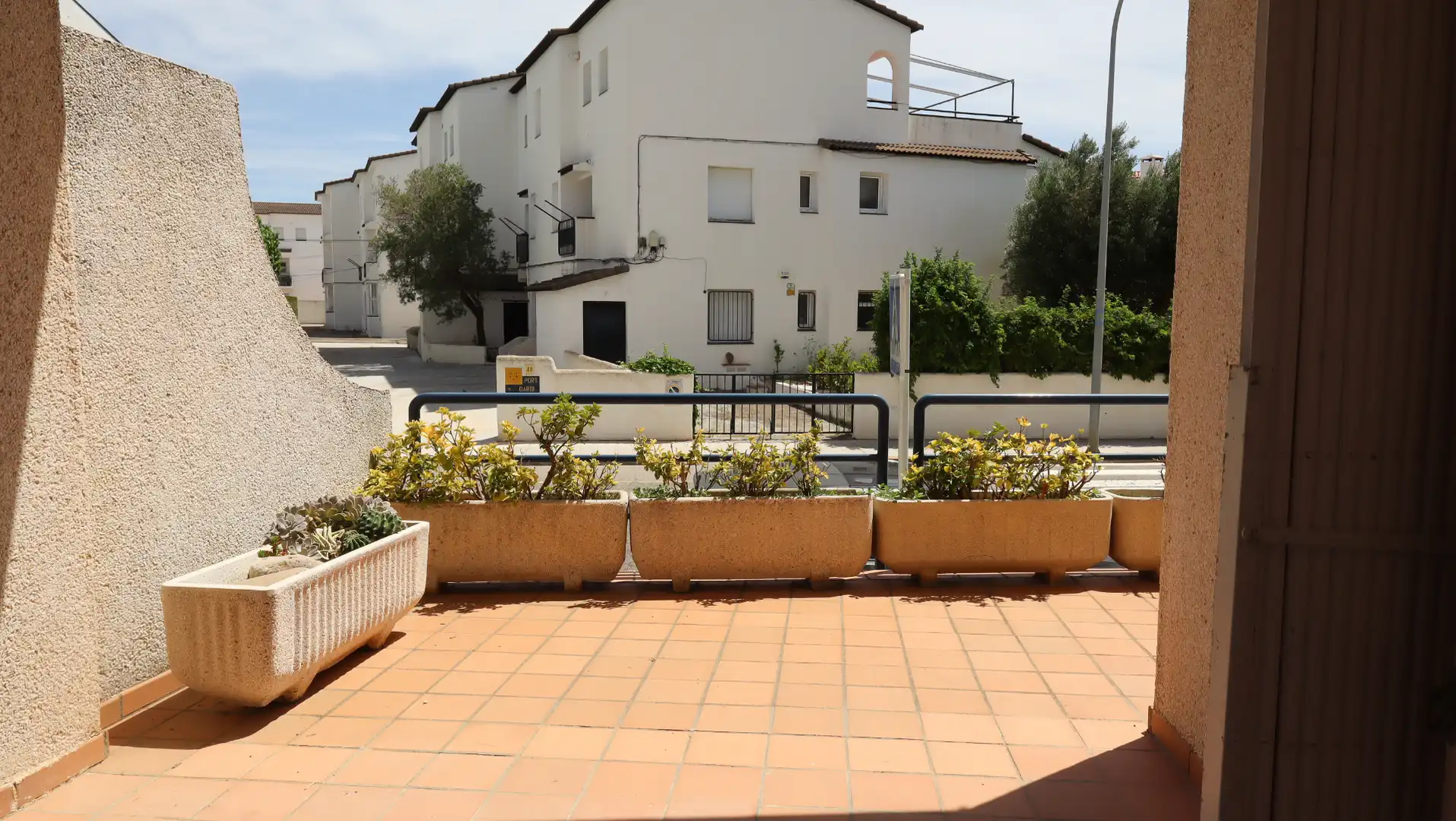 Terrassa de Apartament en venda en Llançà amb Aire condicionat, Calefacció i Jardí privat