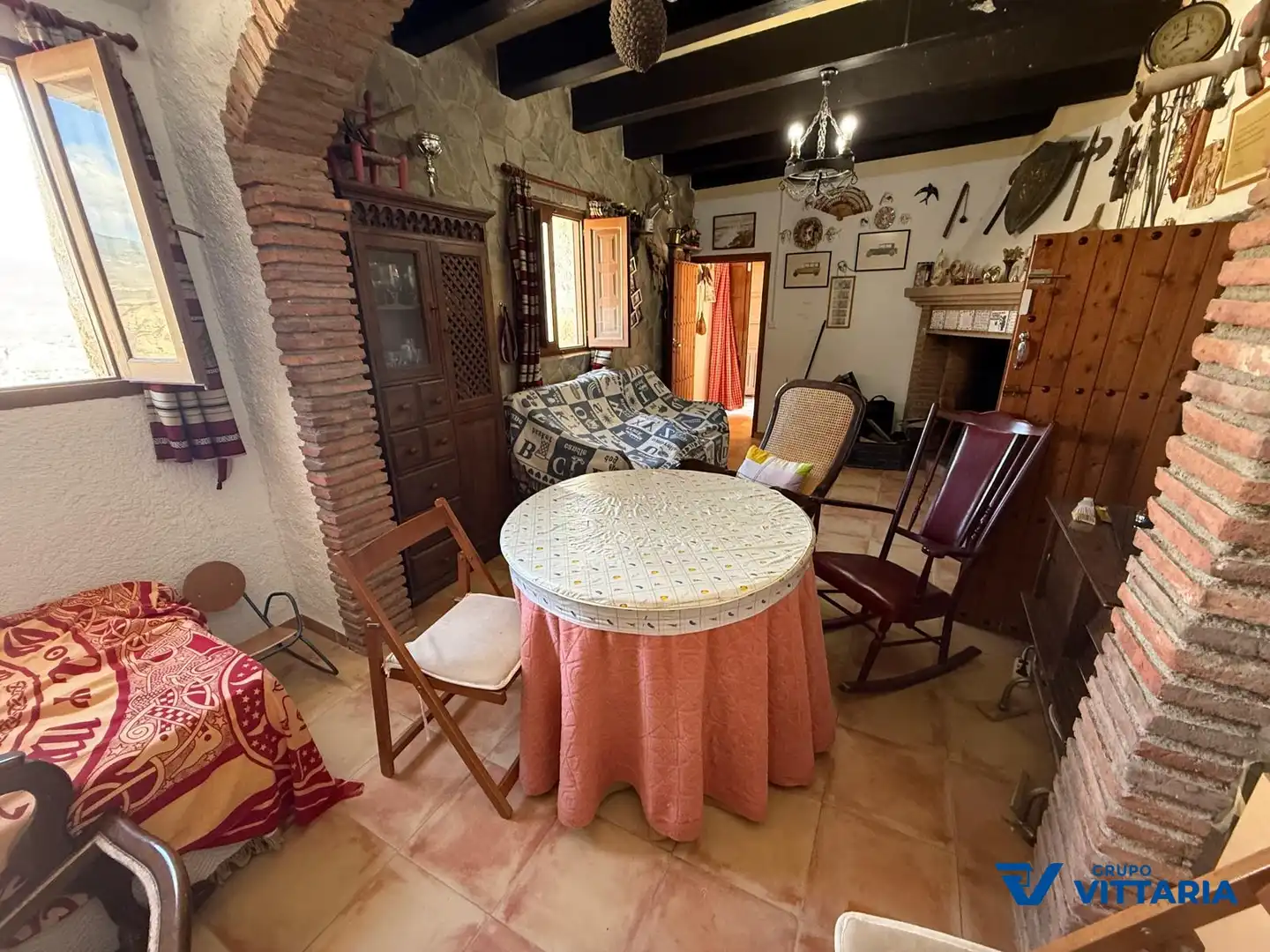 Esszimmer von Einfamilien-Reihenhaus zum Verkauf in Instinción mit Terrasse