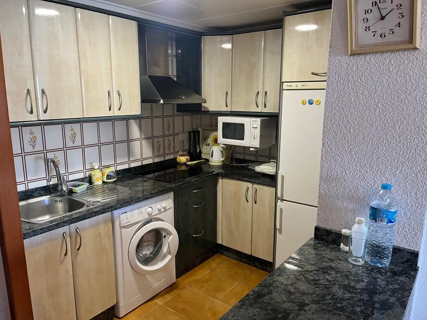 Kitchen of Flat for rent in Cullera  with Terrace, Furnished and Balcony