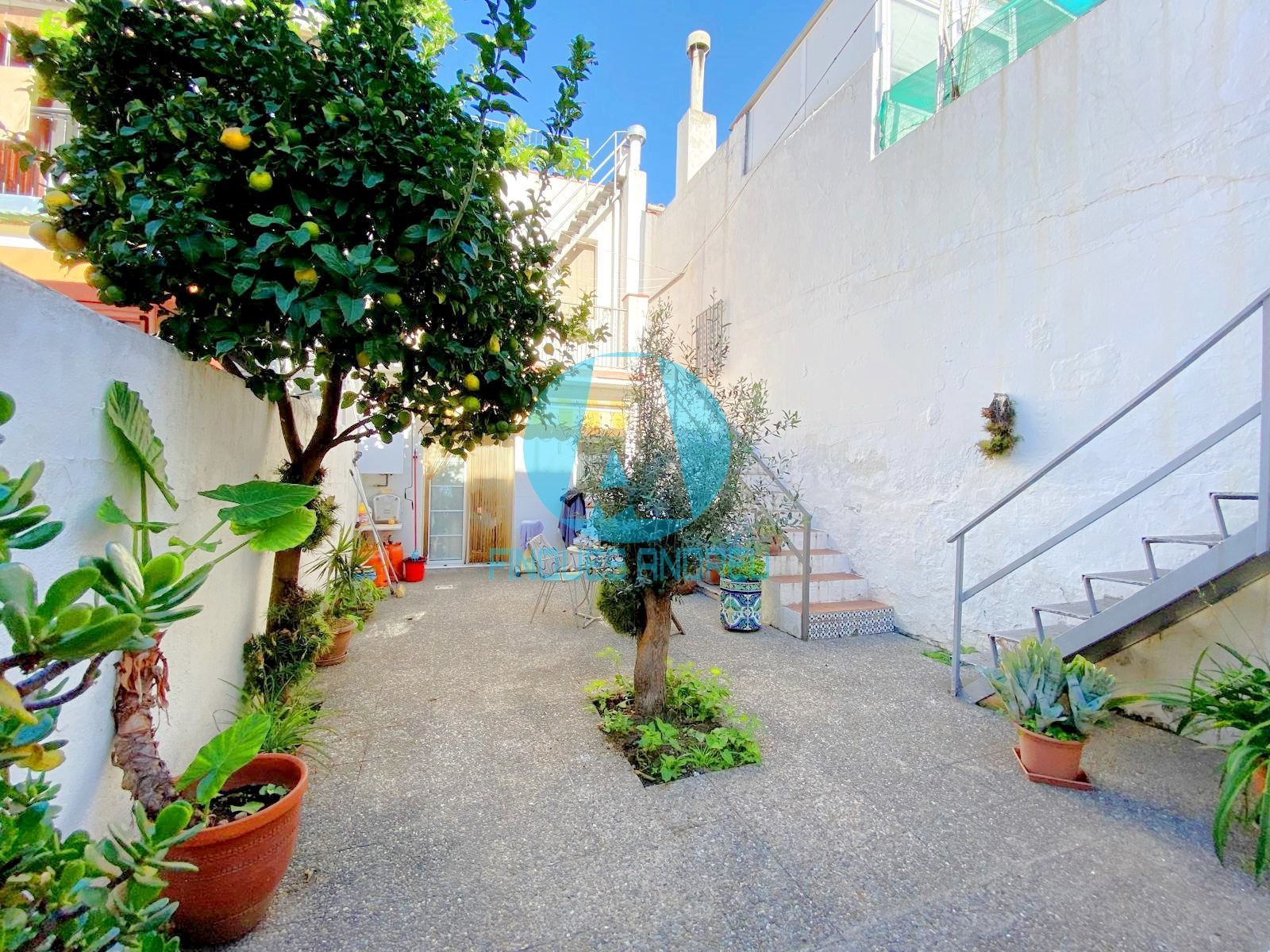 Garden of Single-family semi-detached for sale in Mataró  with Private garden and Storage room