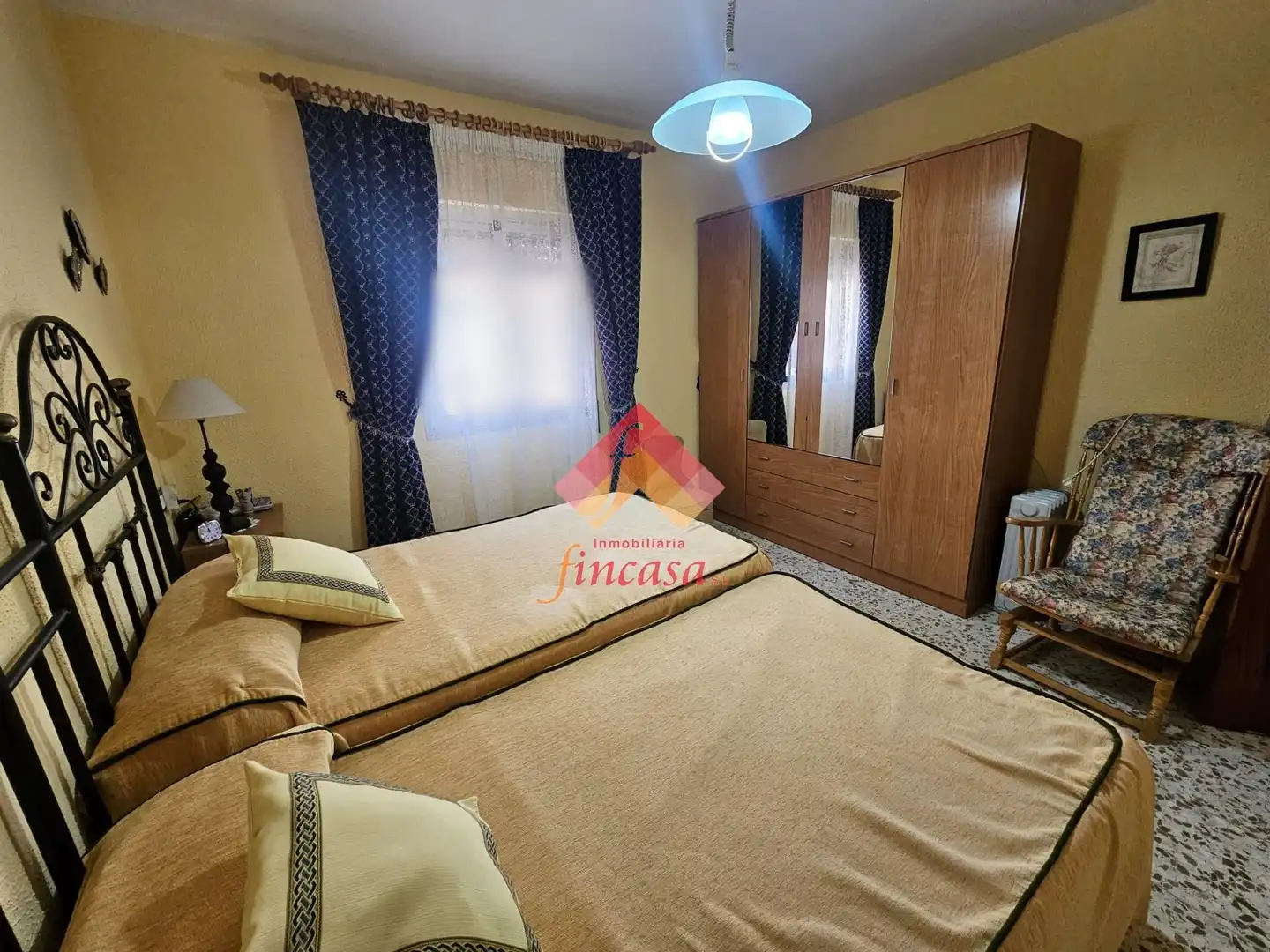 Bedroom of Flat for rent in Ronda  with Terrace and Furnished