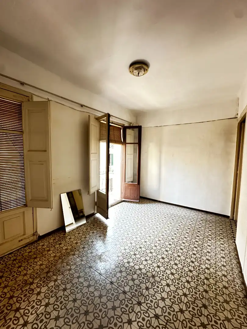 Sala de estar de Ático en venta en Mataró con Trastero, Amueblado y Horno