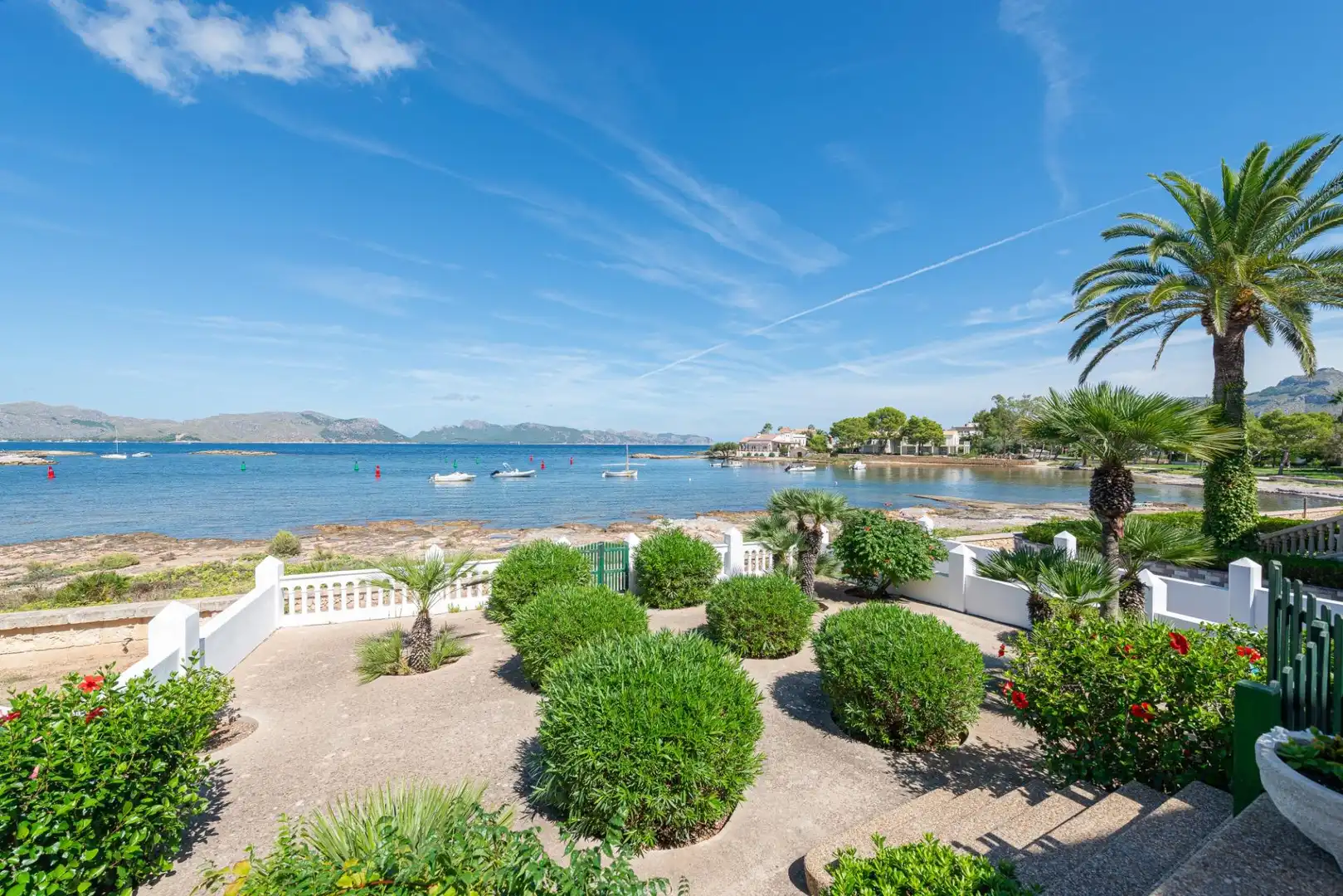 Jardí de Casa o xalet de lloguer en Alcúdia amb Aire condicionat, Terrassa i Moblat