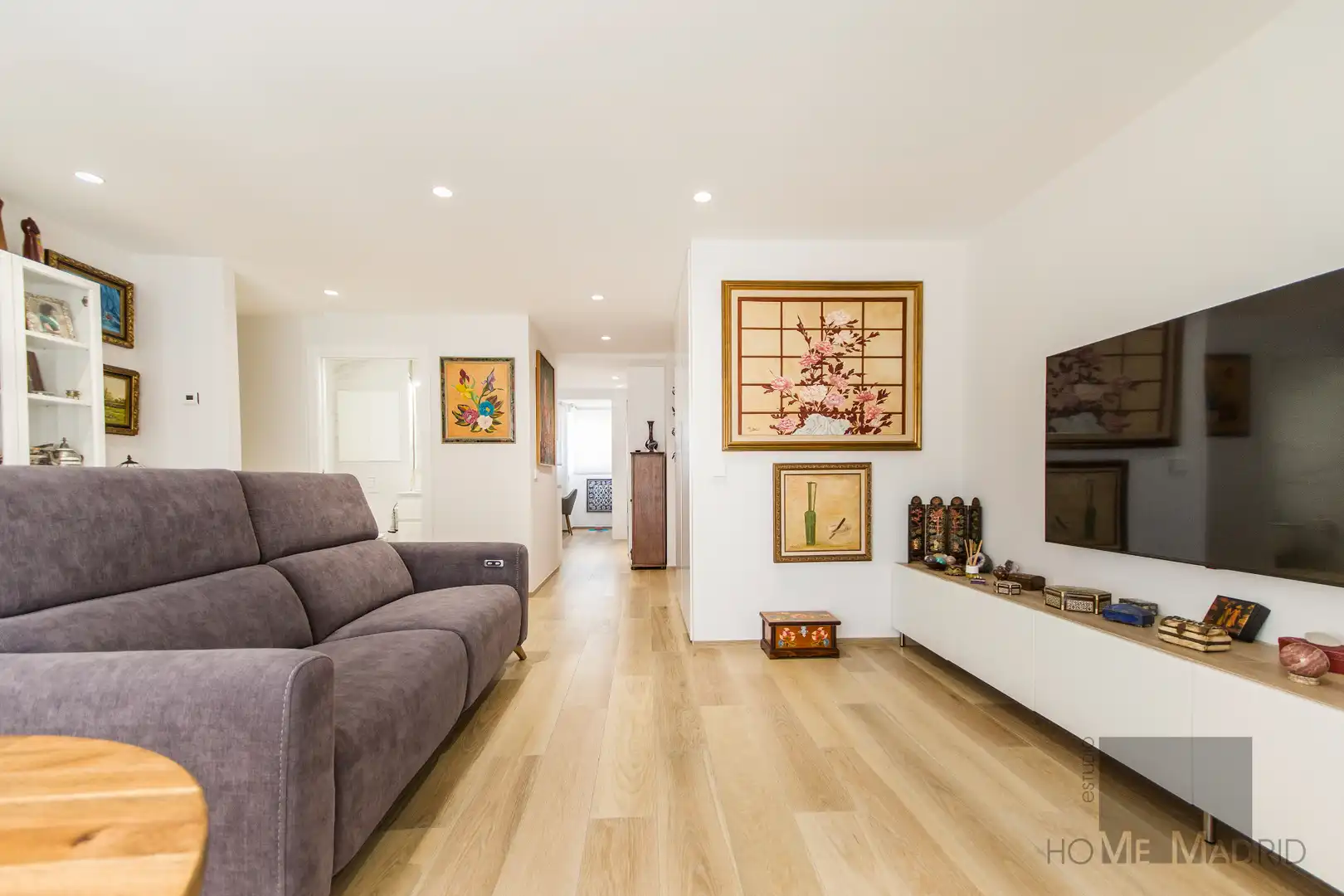 Sala de estar de Ático en venta en Madrid con Aire acondicionado, Calefacción y Trastero