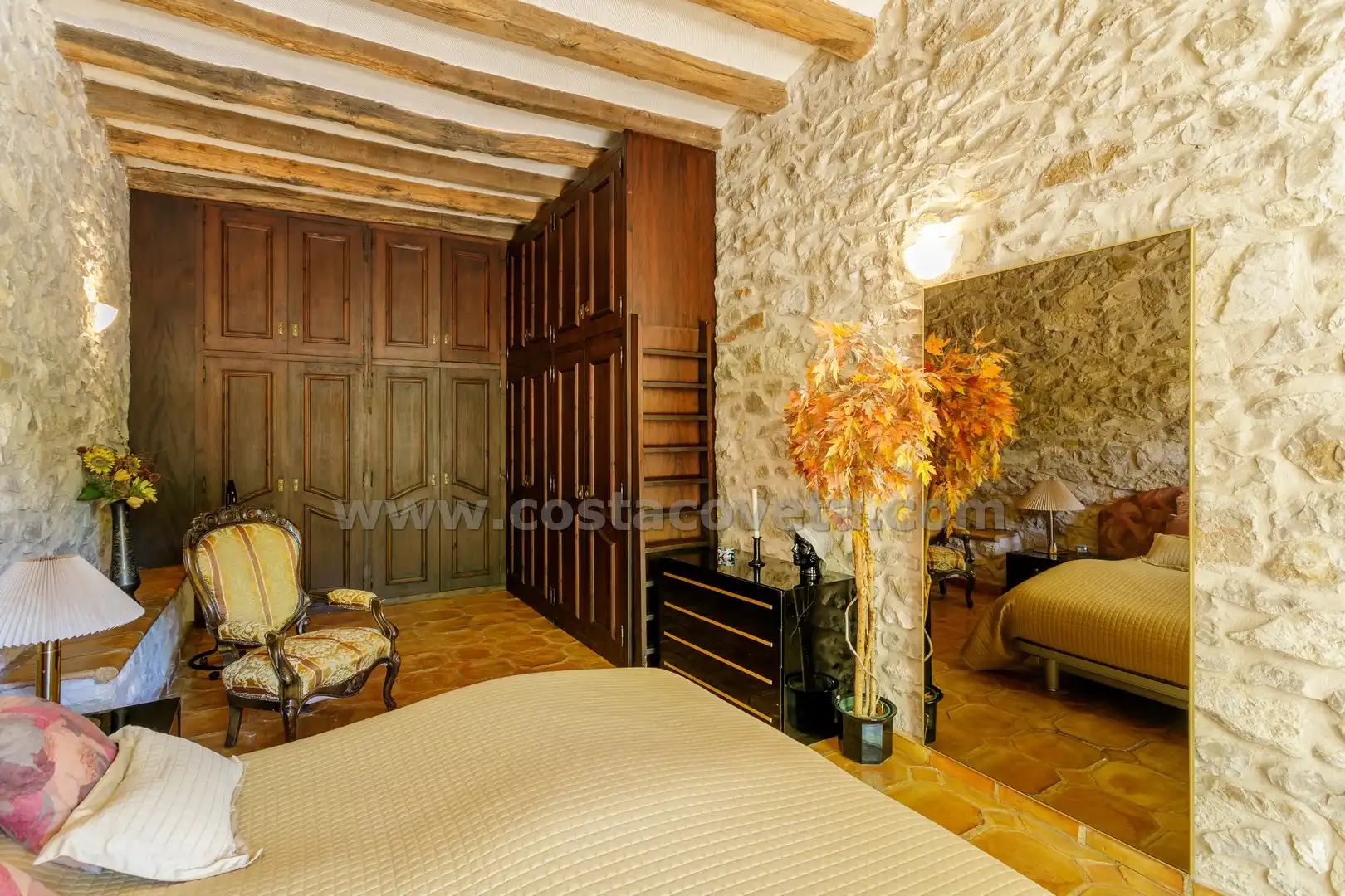 Habitación de Casa o chalet en venta en Relleu con Aire acondicionado, Calefacción y Jardín privado