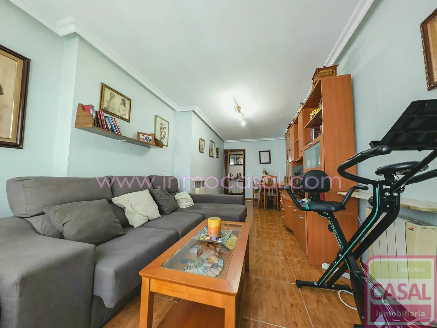 Living room of Flat for sale in Langreo  with Heating and Terrace
