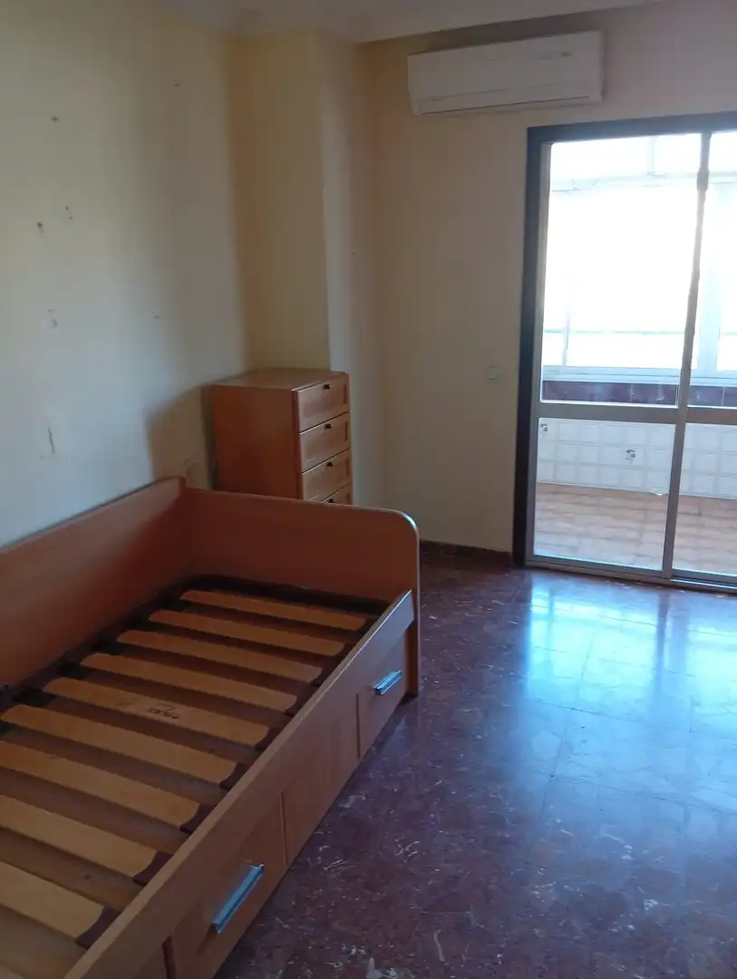 Bedroom of Flat for sale in Málaga  with Air Conditioner and Terrace