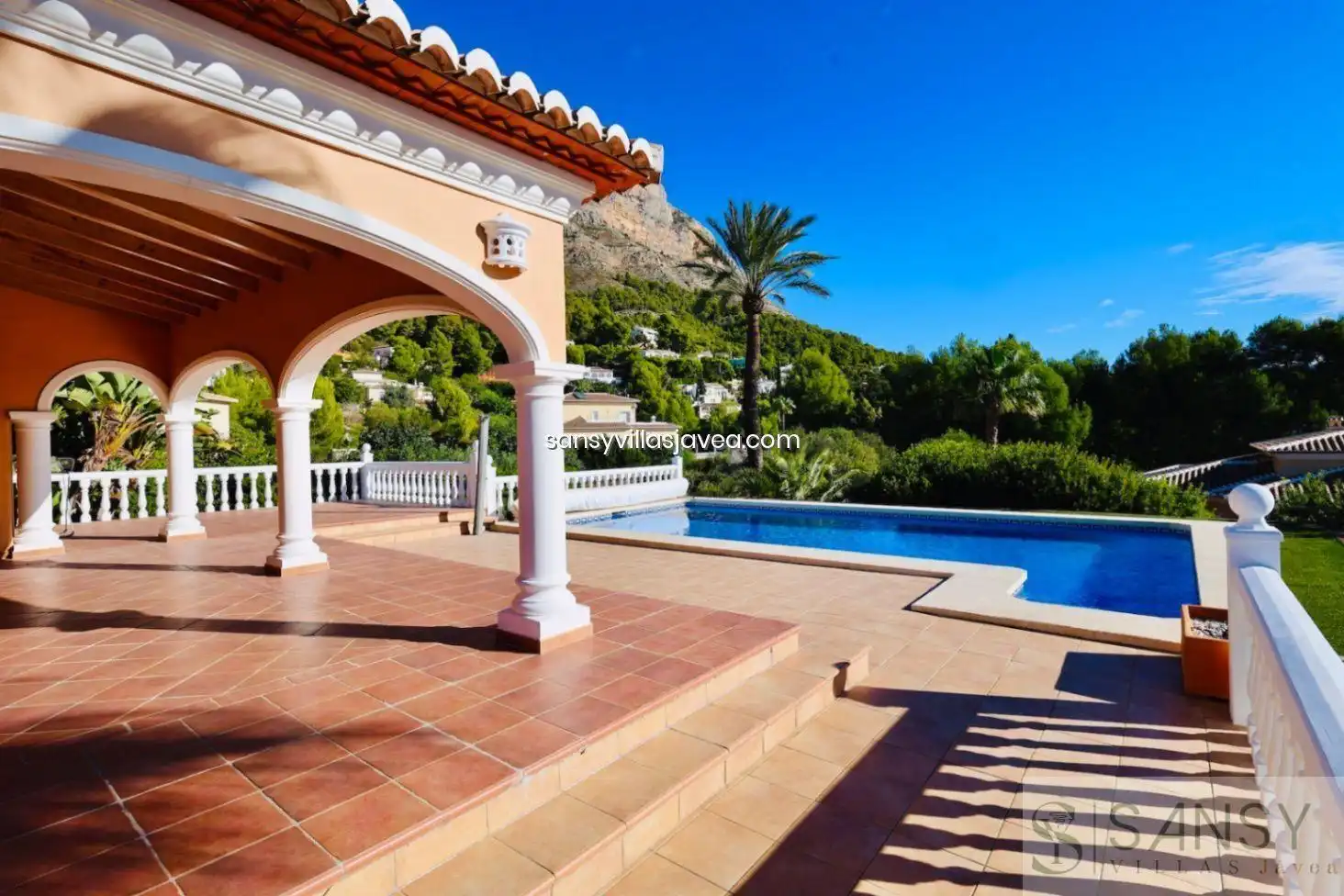 Exterior view of Houses for sale in Jávea / Xàbia  with Air Conditioner and Storage room