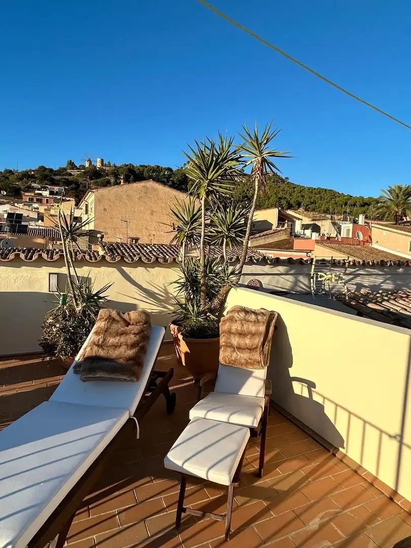 Terrace of Houses for sale in Andratx  with Air Conditioner, Heating and Private garden