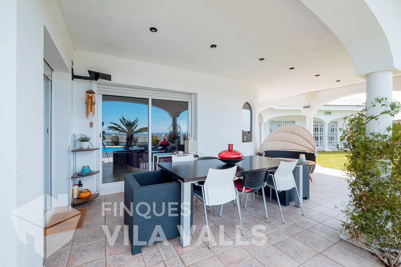 Terraza de Casa o chalet en venta en Caldes de Montbui con Aire acondicionado, Jardín privado y Terraza