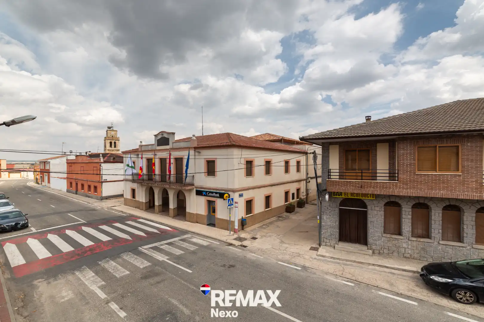 Vista exterior de Casa adosada en venta en Villaverde de Íscar con Aire acondicionado, Calefacción y Jardín privado