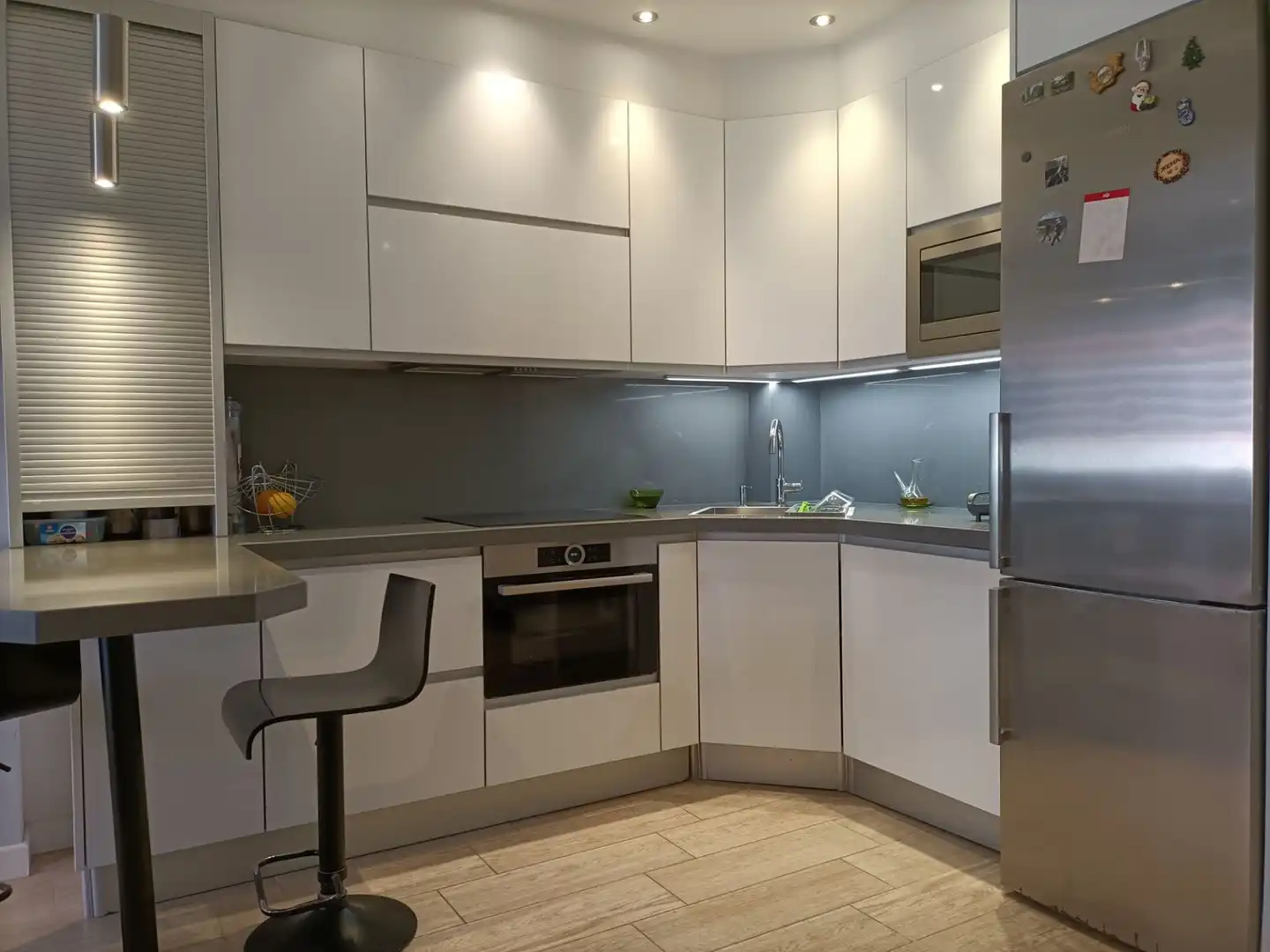 Kitchen of Flat for rent in Santander  with Heating and Furnished