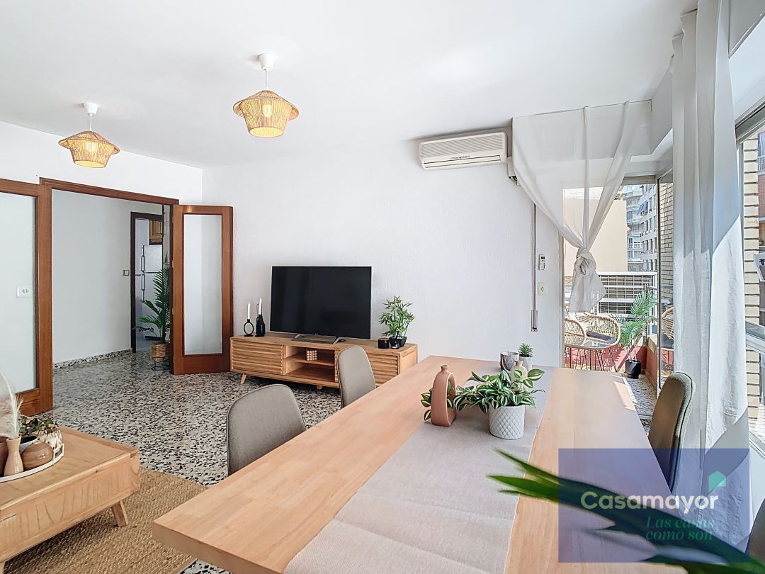 Living room of Flat for sale in Alicante / Alacant  with Air Conditioner, Heating and Terrace