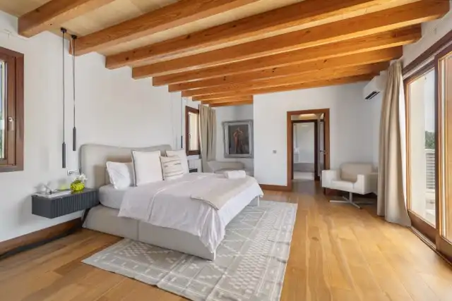 Bedroom of Country homes for sale in  Palma de Mallorca  with Air Conditioner, Heating and Private garden