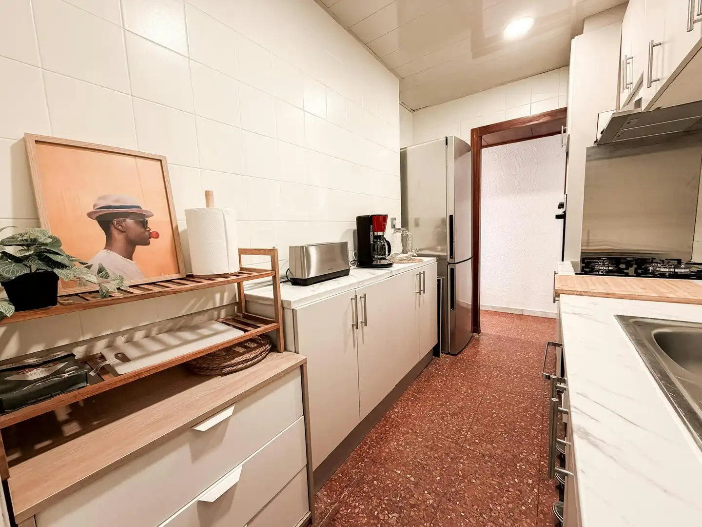 Kitchen of Flat for rent in Sant Martí