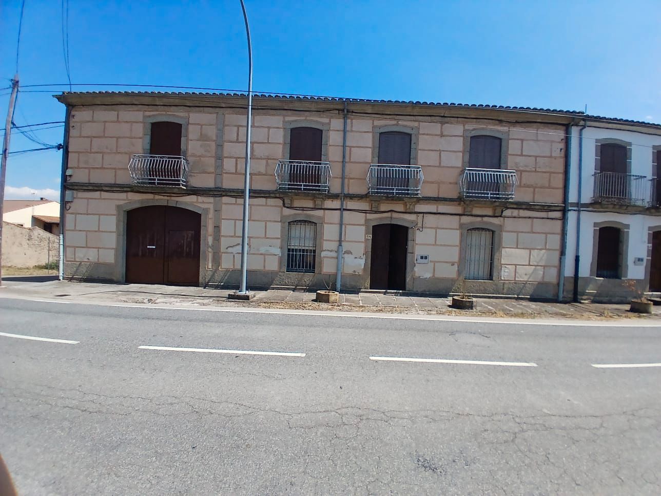 Exterior view of House or chalet for sale in Santibáñez de Béjar