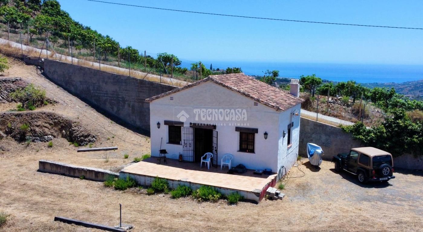 Vista exterior de Finca rústica en venda en Frigiliana